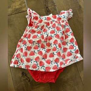 Carters 🍓 Strawberry Onesie, 18 month